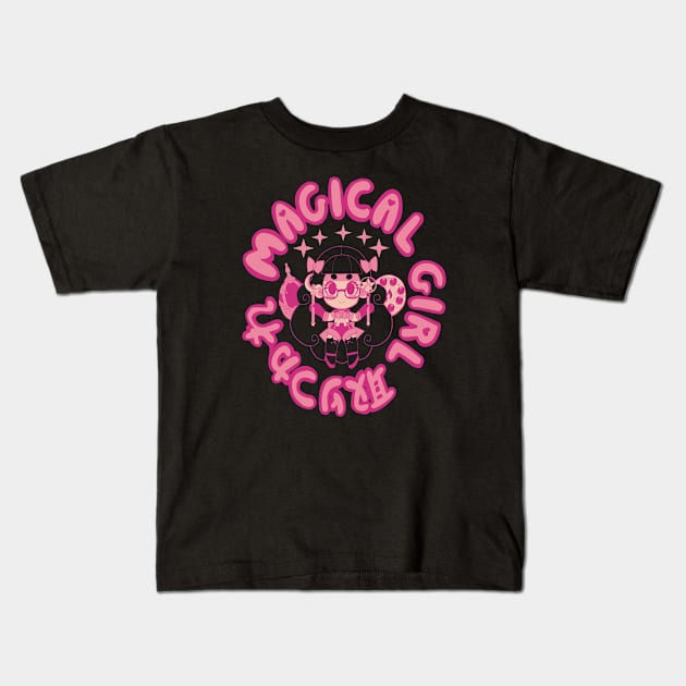 magical girl Kids T-Shirt by invaderceles